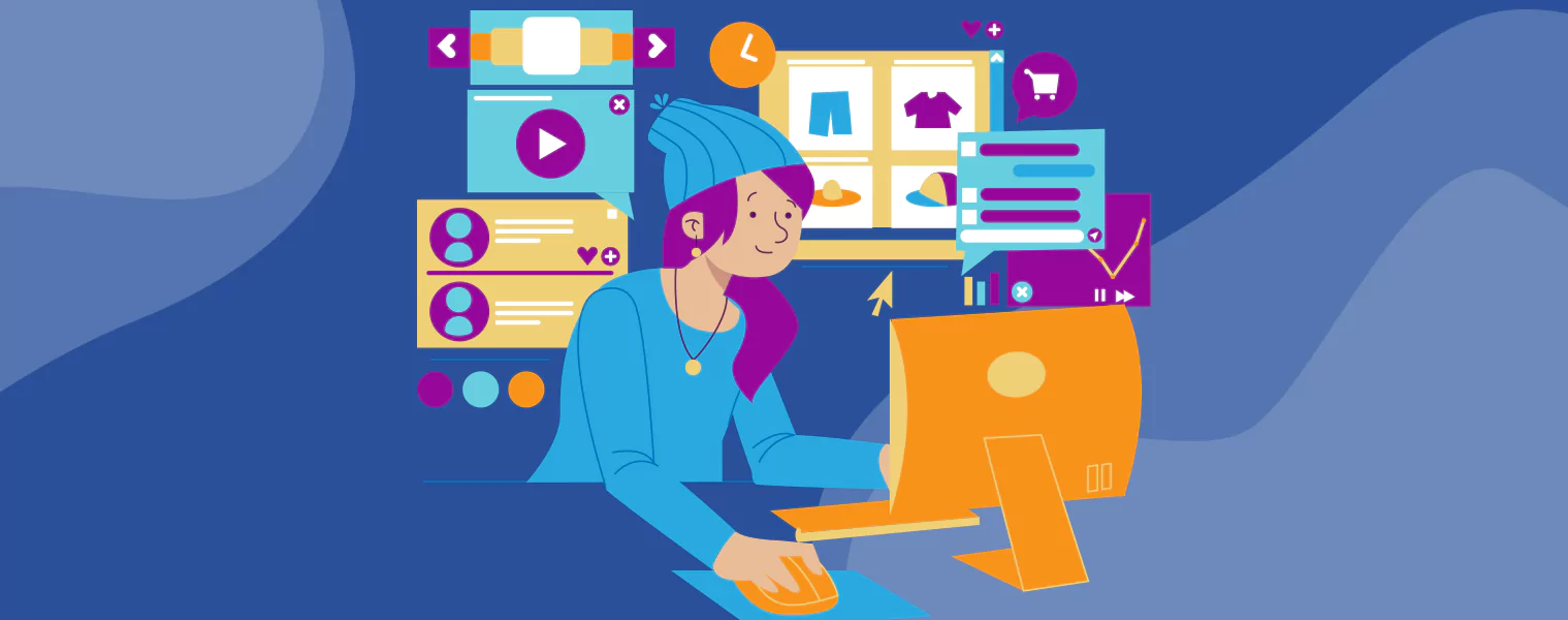 Multimedia Skills Illustration for Digital Creatives